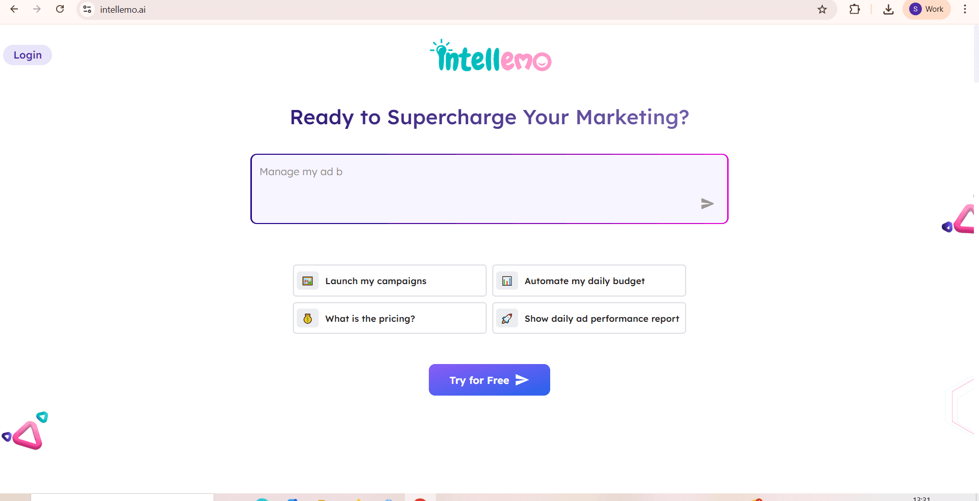 Intellemo screenshot